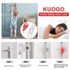 KUOGO Portable Door Lock-2 Pack Solid Heavy Duty Extra Lock