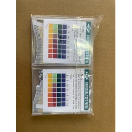 200 Pcs pH Test Strips, YRYUNRUI Hot Tub Test Strips, Plastic Universal pH 0-14 Aquarium Test Strips, Litmus Paper Water Testing Kits for Drinking Water, Urine, Saliva, Soil (2 Pack)