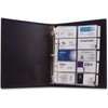 ADVANTUS Business Card Binder, Includes 5 Refill Pages, 8.5 x