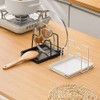 Poeland Pot Lid Holder, 2 Layers Pot Lids Organizer Multifunctional