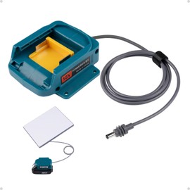 Steinwhale Battery Powered Charger for Starlink Mini Compatible with Makita Batteries, 60W 20V/3A Output, Waterproof DC Barrel Jack, Lightweight and Portable for Outdoor and Emergency Use