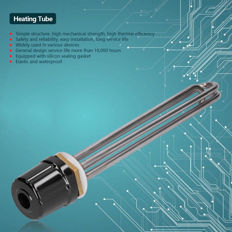 Heating Tube Electric Stainless Steel Rod Industrial Supplies Brass Thread