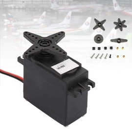 Servo Motor of 360 Degree Continuous Rotation, Servo Motor Reducer DC, Anti Corrosion, Good Performance, to Model Aircraft, Cars, Robots, DS04-NFC