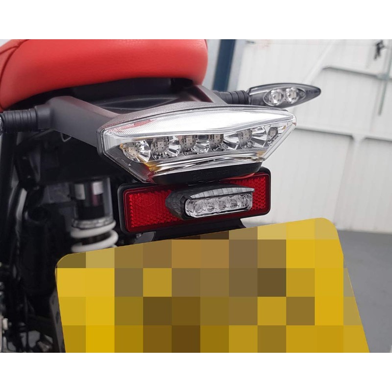 Alchemy Parts Motorbike LED Light Number Licence Plate Quad ATV