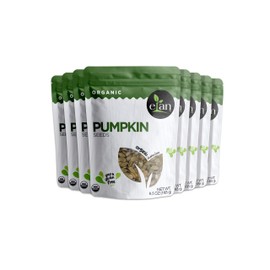 ELAN Organic Seeds, Pumpkin 8 Pack, 52 Oz, Non-GMO, Vegan, Gluten-Free