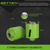 BETTERI SDS-plus Diamond Drill Bit Concrete 68 mm, Socket Countersink