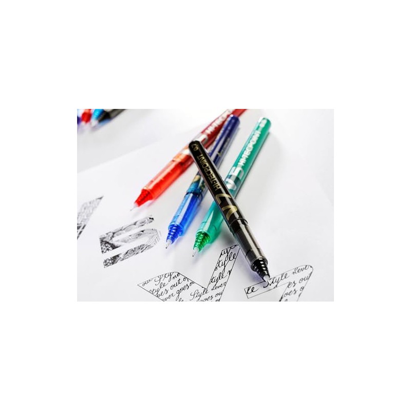 Pilot V5 Liquid Ink Rollerball 0.5 mm Tip (Box of