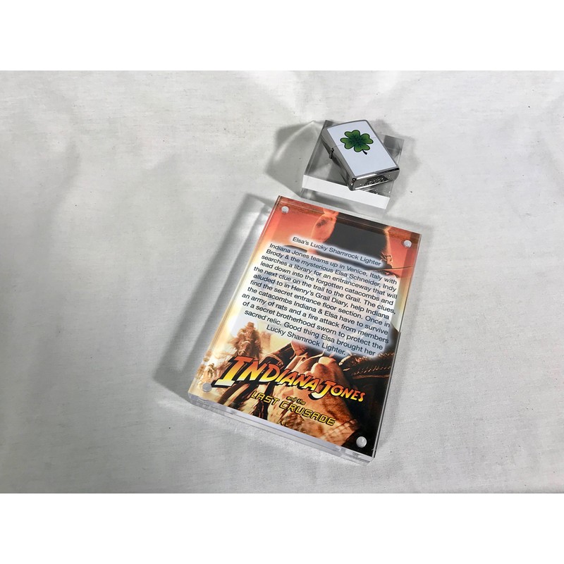 Reel Art Indiana Jones Elsa's Lucky Shamrock Lighter