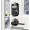 TEEHO TE001L Keyless Entry Door Lock with 2 Handles -