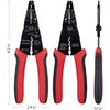 szhdxsy 8-Inch Multi-Tool Long Nose Wire Stripper/Crimper/ Bolt Cutter Multi-Purpose
