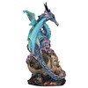 Design Toscano QS91653 Dragon Assassin on Skull Gothic Decor Statue