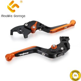 Madlife Garage Brake Clutch Lever for Motorcycle Orange for KTM DUKE RC 125 200 250 390