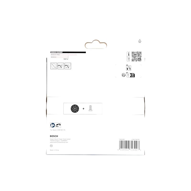 Bosch 1 x Expert Multihole Sanding Disc, 150 mm, Soft
