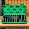 10Pcs Deep Groove Socket Set – Multi-Size Pneumatic Ratchet Sockets