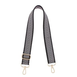 TANOSII Wide Adjustable Replacement Crossbody Strap Handbag Strap Silver String