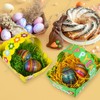 LXYYDS Pack of 8 Easter Baskets Craft Set with Colourful