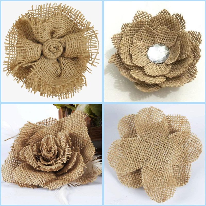 Nutabevr 30 cm x 10 m Jute Table Runner Roll