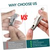 BIUDECO 360degree Rotatable Nail Clipper Ergonomic Design Rotatable Nail Cutter