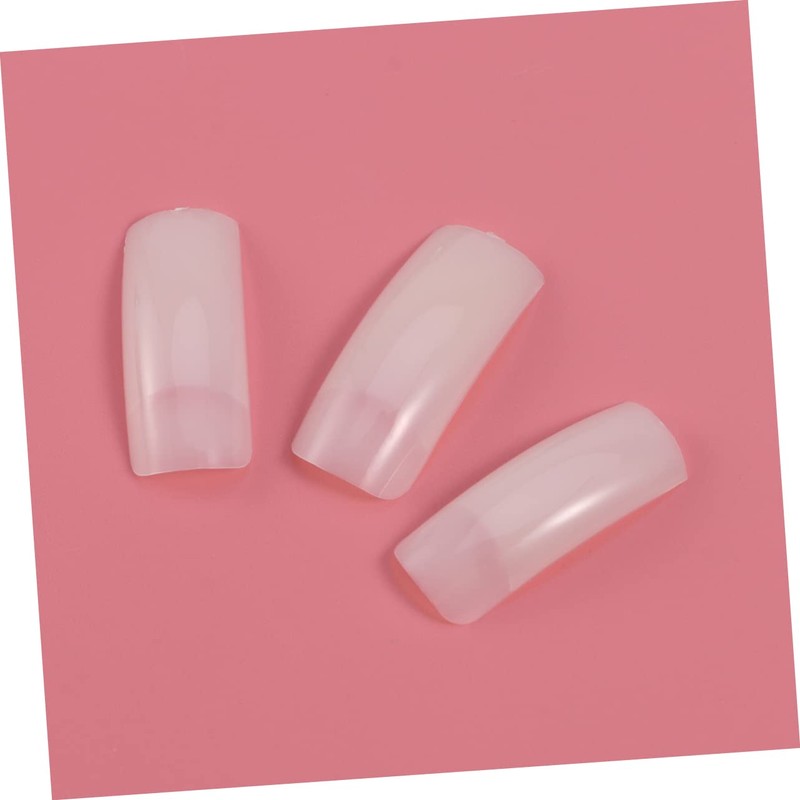 Baluue Natural Look Fake Nails Tips 500 Pieces Set False