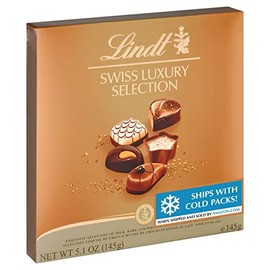 Lindt LINDOR Caramel Chocolate Truffle Bar, Chocolate Candy Bar with Smooth Center, Great for gift giving, 1.3 oz. Bar (24 Pack)