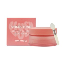 Tony Moly Cheek Tone Lip & Cheek Duo Balm 04 Baby Peach / 토니모리 치크톤 립앤 치크 듀오밤 04 베이비피치