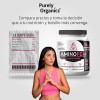 Aminofem. Aminoácidos Para Mujer Bcaa Purely Organic 30 Serv Sabor