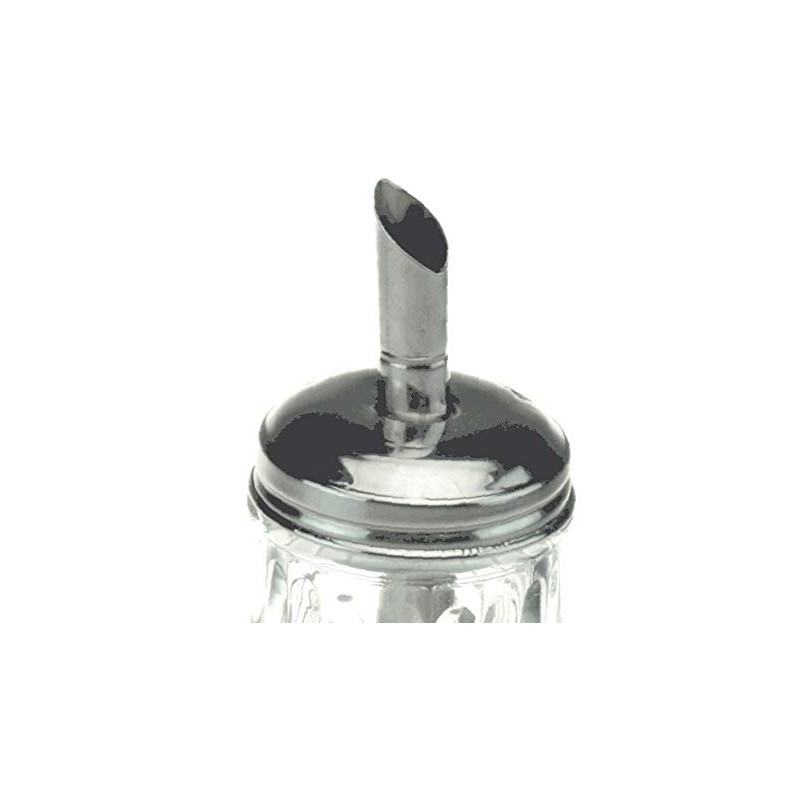 APOLLO Glass Sugar Pourer SML 11x7cm, Multi-Colour, 7x11x7