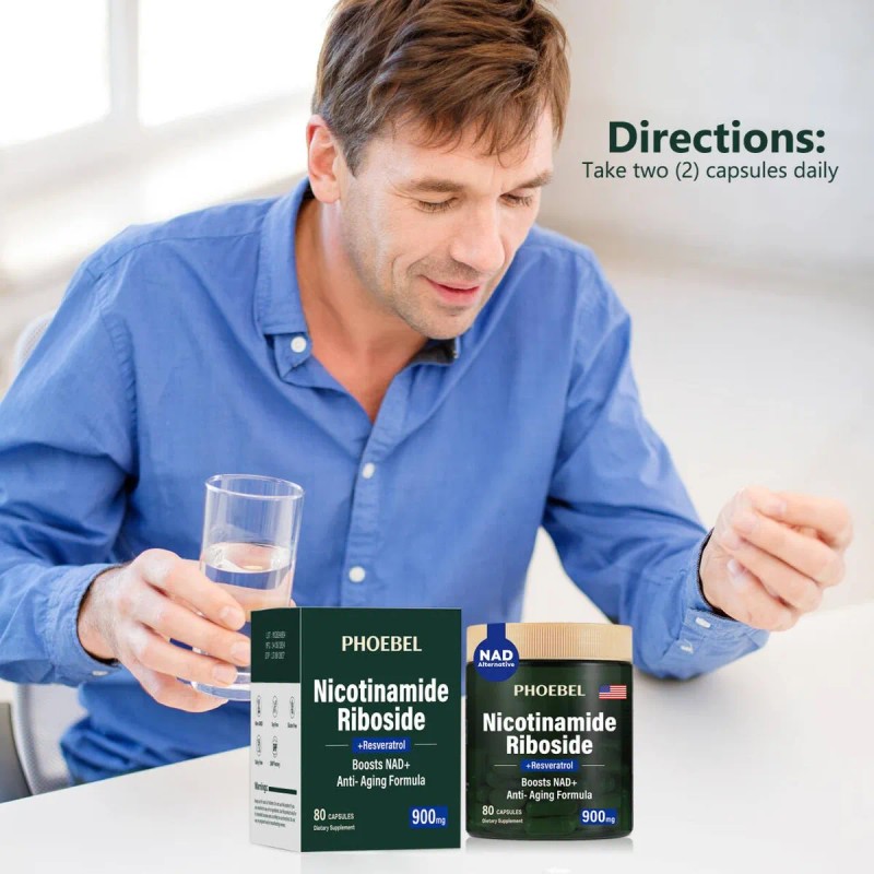 Phoebel Newly Nad Replenishment - 900mg (80 Cpsulas)