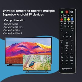 TopSeller - Original IR SuperBox Remote - (Non Voice) - S1, S1 Pro, S1 Plus & Elite 1