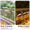 12Pcs Solar LED Deck Lights Path Garden Yard Outdoor Stairs