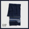 Gap NWT - GAP Fair Isle Knit Scarf, Dark Blue