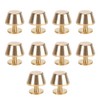 10Pcs Handbag Feet Nailhead Purse Flat Stud Spike Buckles Luggage