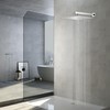 GGStudy 12 Inches Square Rain Shower Head Large Stainless Steel
