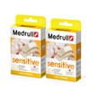 Medrull Sensitive Plasters Extra Soft Strips 2 Packs x 20