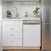 BELLE VOUS Kitchen Cupboard Handles (20 Pack) - 50mm T-Bar