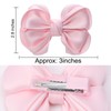 Zolyco Tiny 3 Inch Hair Bow Clips Thick Ribbon -