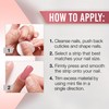 Ardell Nail Strips - Sweetheart Wraps Easy-to-Apply Gel Nail Stickers,