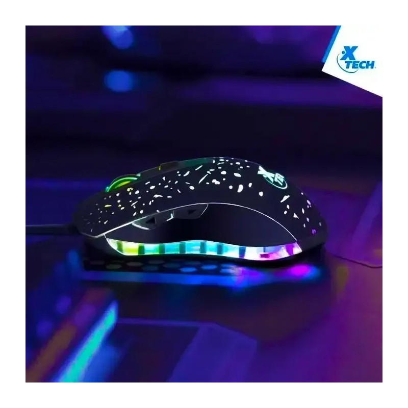 Mouse Gamer Xtech Ophidian 2400dpi 6 Botones Led Xtm-410 Color