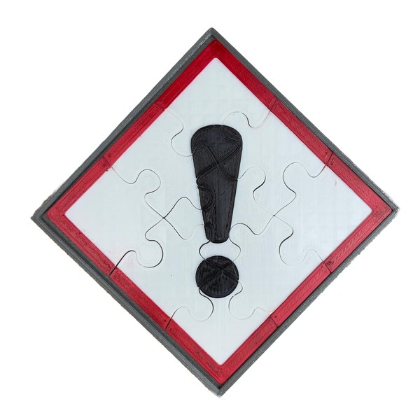 Didactica3d Interactive GHS Pictograms Puzzles, Teach Employees Safety, Hazardous Chemicals