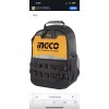 Ingco Tool Backpack,Tool Bag with Laptop Compartment, Professional Multifunction