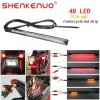 SHENKENUO Motorcycle Rear Tail light Turn Signal Brake Running Light