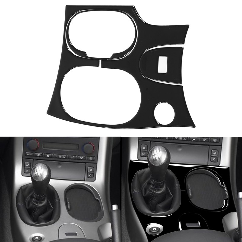 3PCs Car Gear Panel Cover Shift Frame Cover Decoration Replacement