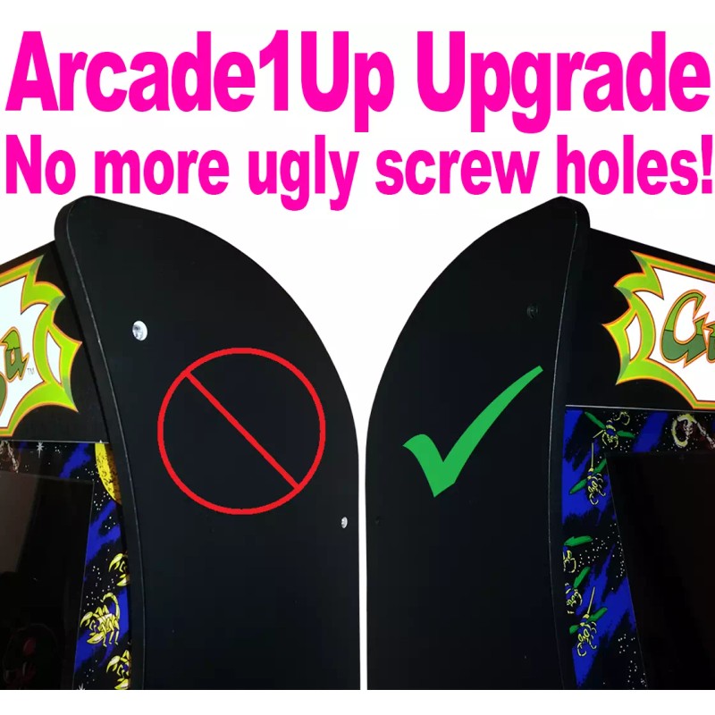 Arcade1up - Big Buck World Edition - Screw Hole Caps/Covers