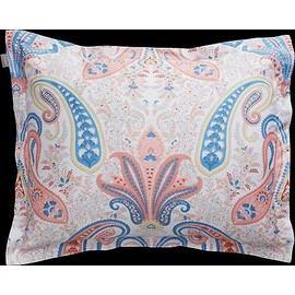 GANT Key West Paisley Cushion Cover Single Colour Guava Orange Size 80 x 80 cm