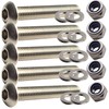 M8 x 70mm Button Head Bolts Set with Nuts and