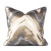 Blue and Gold Decorative Throw Pillow Covers,18x18, Modern, Stylish,Unique,Decorative Cover