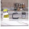 2 PCS Multifunctional Press Cleaning Brush, Kitchen Cleaning Brush with