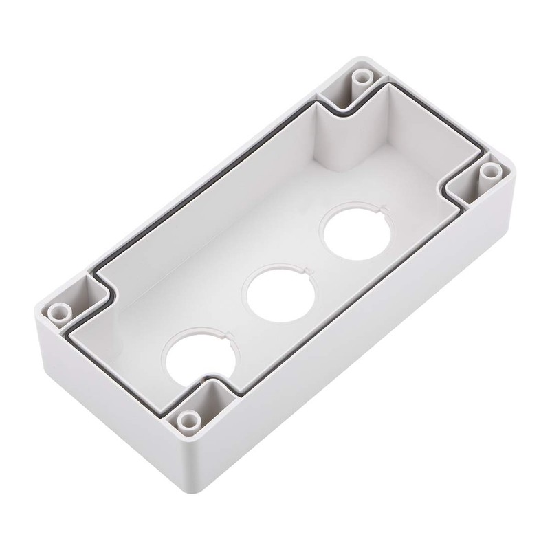 sourcing map Push Button Switch Control Station Box 22mm 3