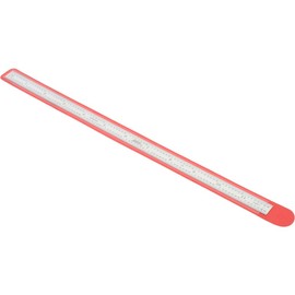 SPI 13-867-7 Flexible Steel Rule: 5R Graduation, 1/2" Wide x 12" Long