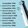 Toothbrush Heads Compatible with Oral B Braun Pro 1000/Genius X/Smart